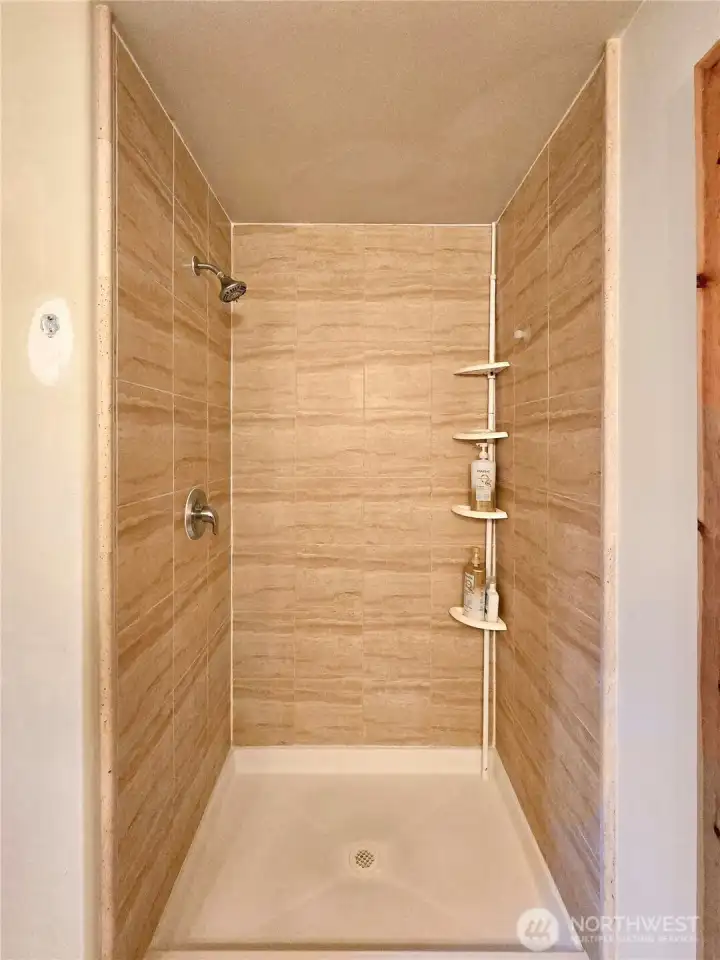 Master bath shower.
