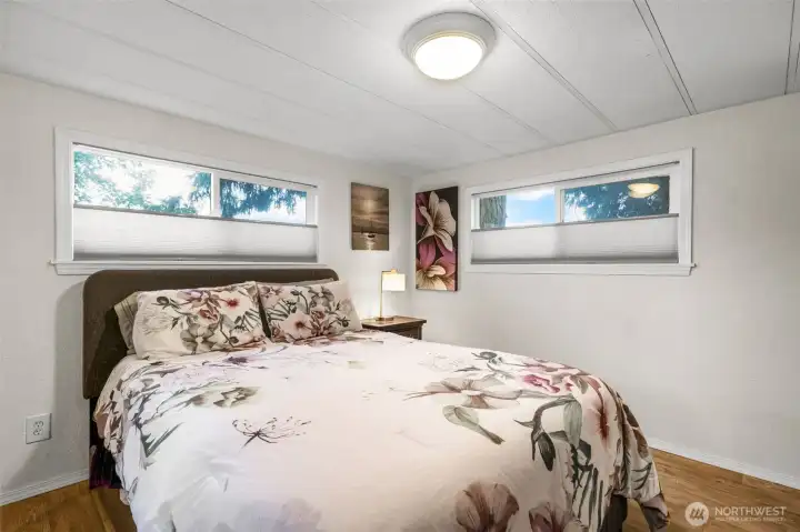 Another view of the primary bedroom.