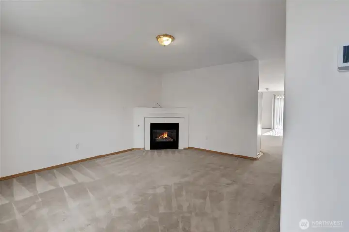 Living Room view toward Kitchen/Dining Room