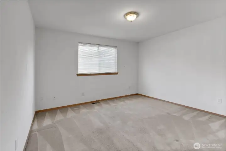 Primary Bedroom view from Primary Bathroom