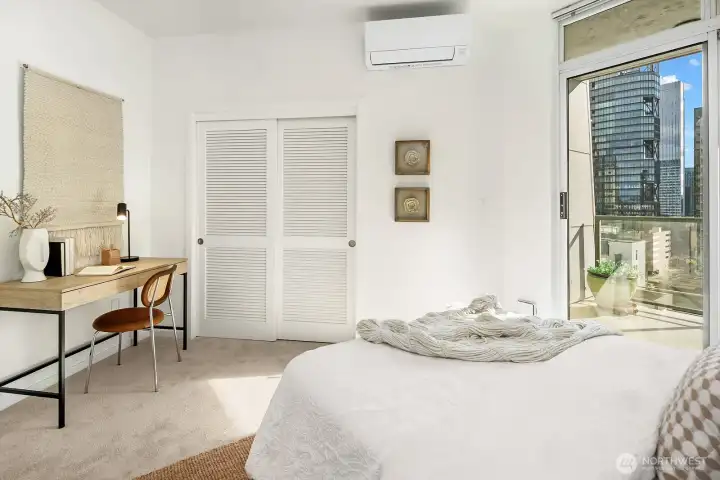 New heating & A/C keep each room comfortable all year long.