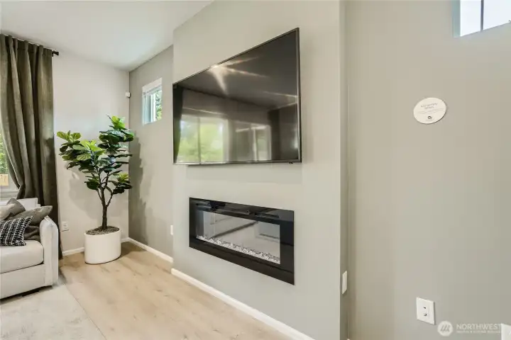 Fireplace   Photos are representation as the home is under construction.