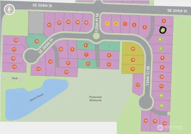 The Willows community map