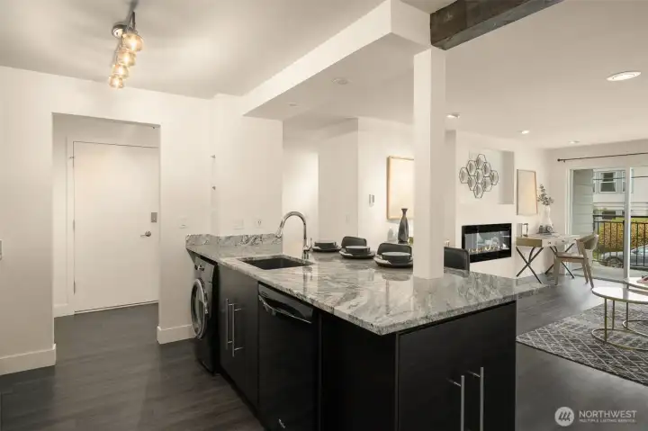 Open floor plan for easy living and entertaining