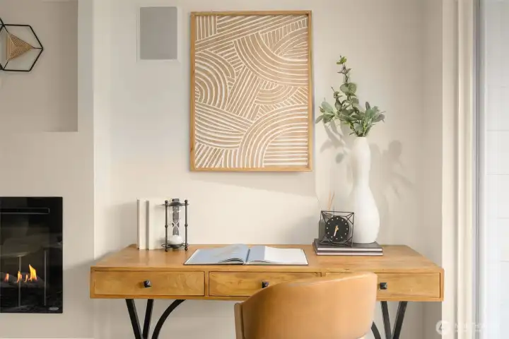 Perfect space for desk or WFH office