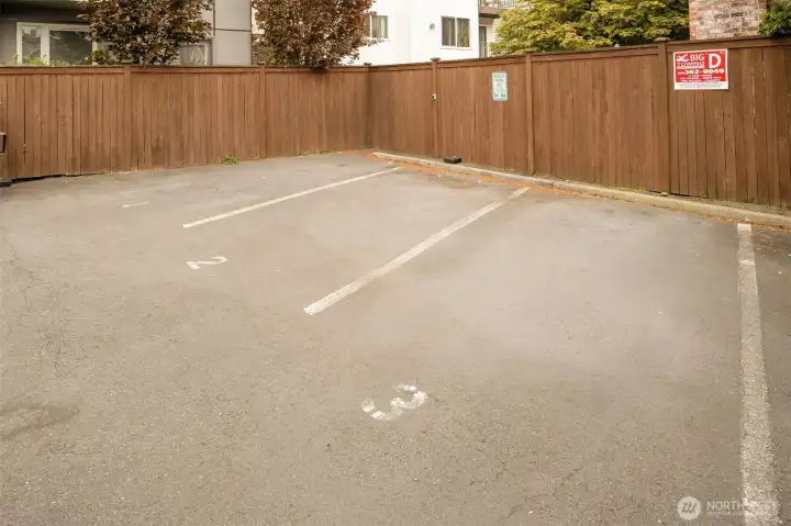 Turn around and here's your parking spot!