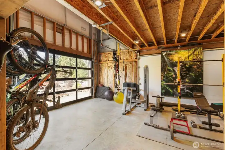 It has been a bike shop, perfect for visitors coming to ride the trails!