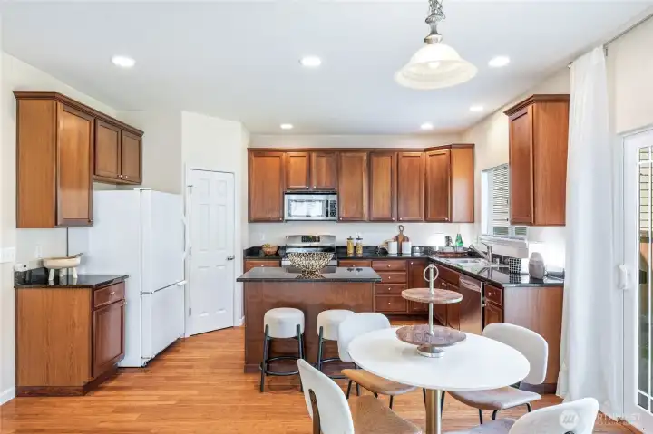 Abundant cabinetry for all your kitchen gadgets!