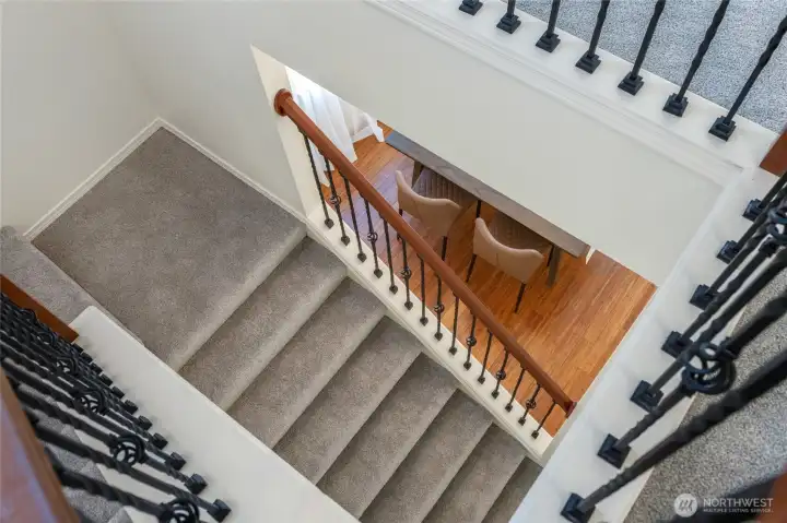 Let's head upstairs.