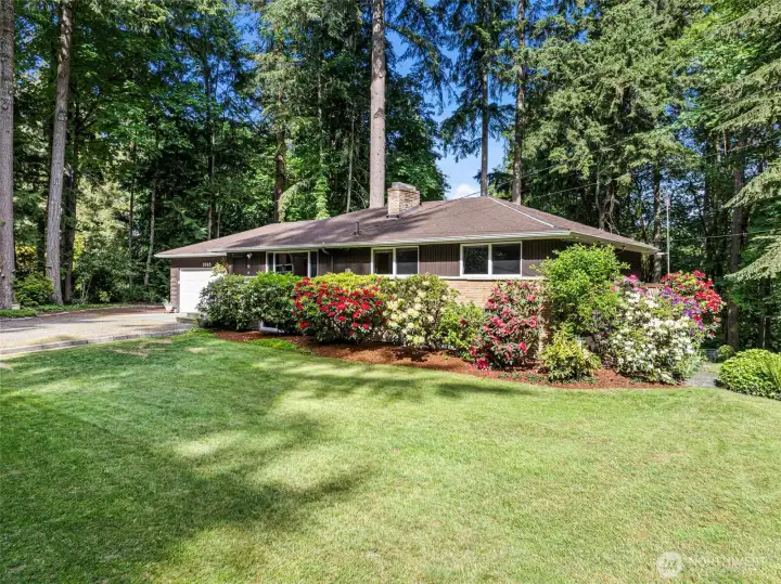 Welcome to 3505 102nd St. Ct. NW in Gig Harbor, WA.  This home is a gem and is situated on a beautiful 1.5 private acres.