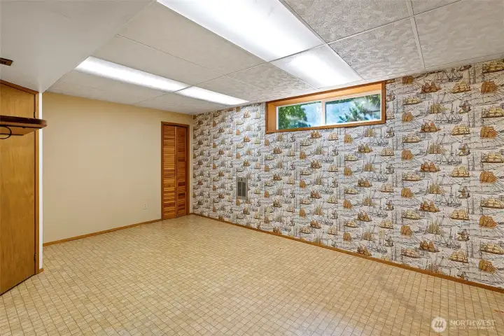 This is another room that was previously used as a bedroom.
