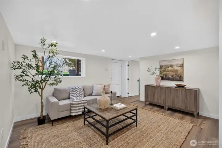 Lower Level Living Area