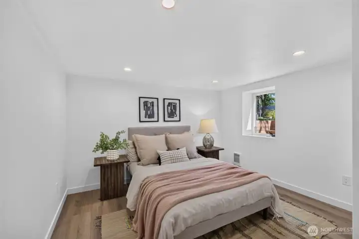 1st lower level bedroom