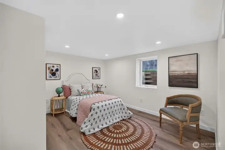 2nd lower level bedroom
