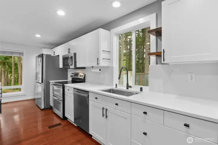 Quartz counters & backslash