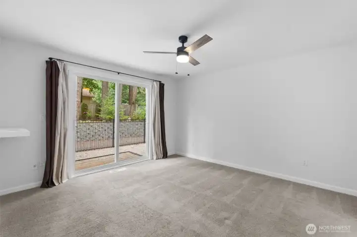 Primary Bedroom with access to Dog Run