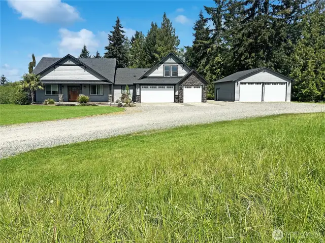 Sophisticated rural charm with city convenience just around the corner.  virtually enhanced grass