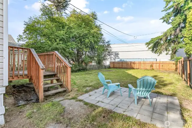 Back yard