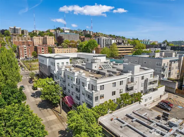 Nestled in Bustling Queen Anne