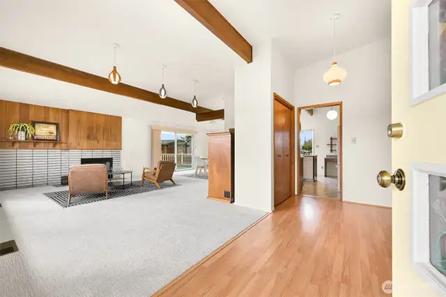 Vaulted Ceilings Throughout