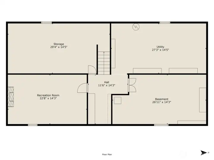 Basement Floor Plan