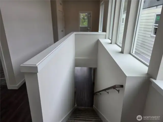 Stairs to main living level