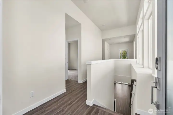 Stairs to main living level