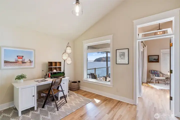 Office with view of the Narrows (Level 2)  4 North Salmon Beach