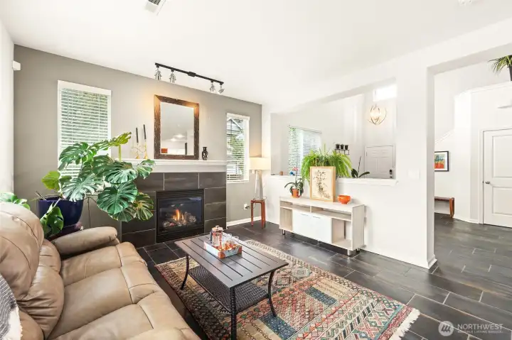 Open and airy, and so very welcoming. Picture yourself relaxing here!