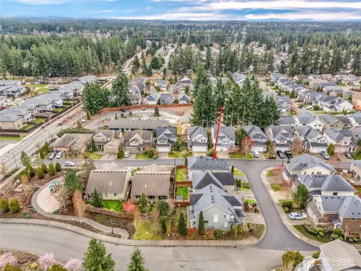 In the heart of Maple Valley! Plus the community playground is just a short walk away.