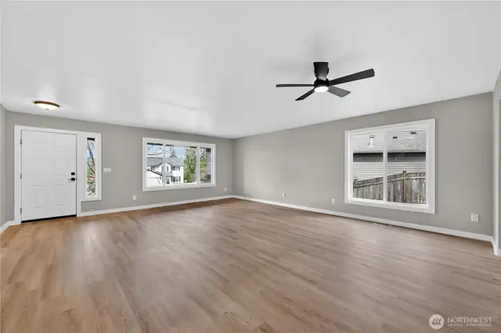 Living room from staircase