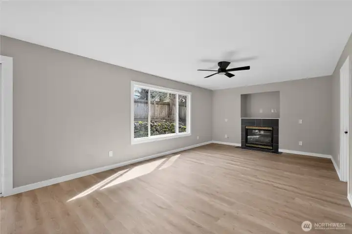 Dining room from Kitchen area