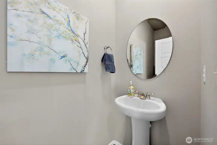 Main floor Powder Room