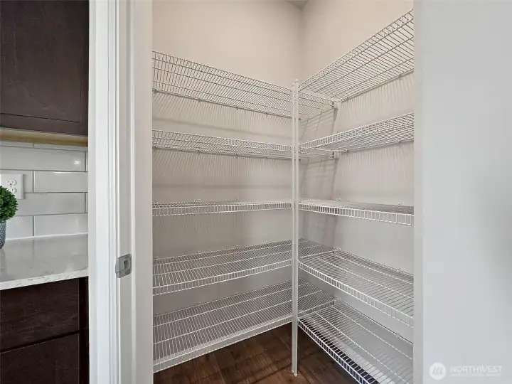 A look into the abundant storage of the Pantry
