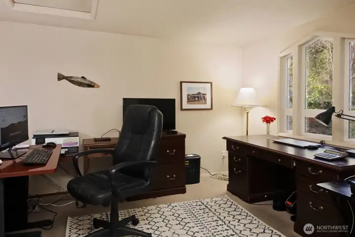 Large home office.