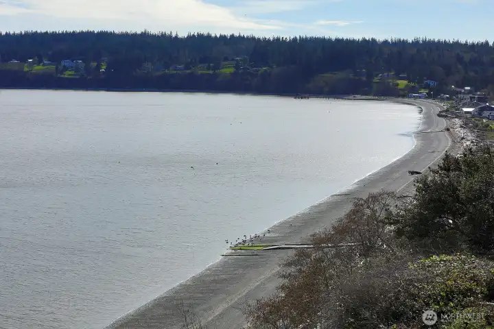 Views of private community beach. access just a few doors down