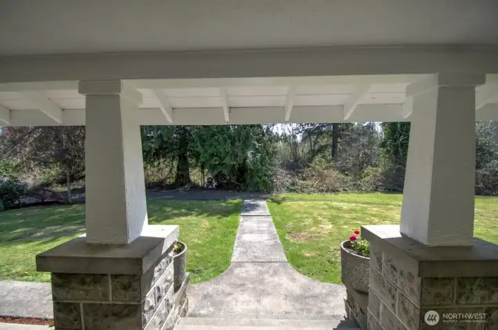 Territorial view from front porch