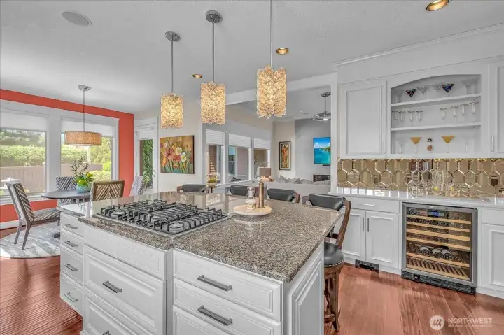 Kitchen Island/Gas Cook Top