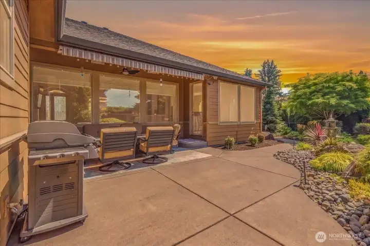 Back Patio/Dusk