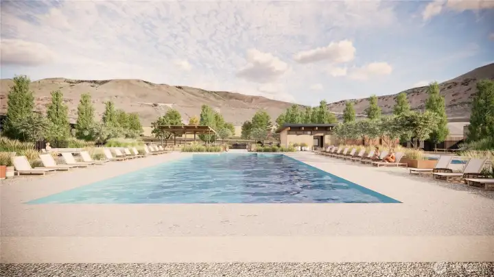 AI generated pool