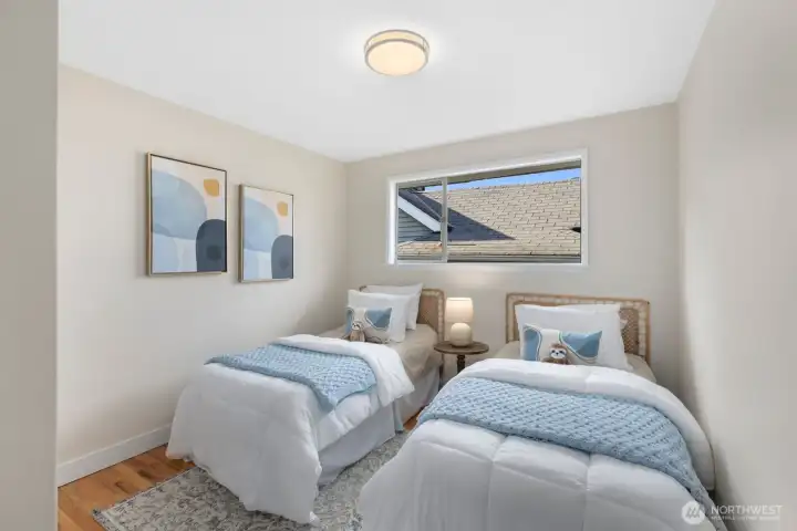 Third upper level bedroom