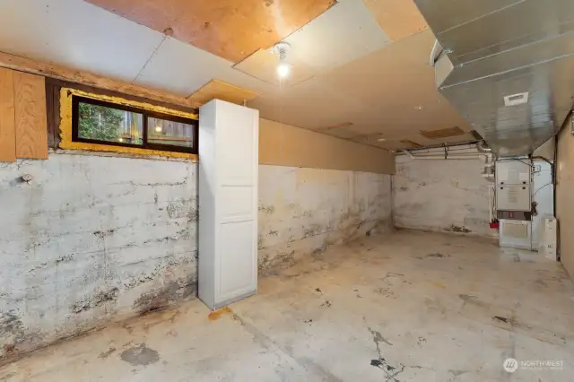 2nd room in basement. Furnace located back in far corner - again tons of opportunity