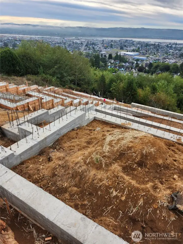 Foundation is in - come watch your home being built