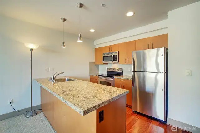 All appliances are Stainless Steel