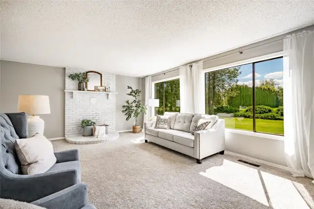 Living Room - southern facing with lots of natural light