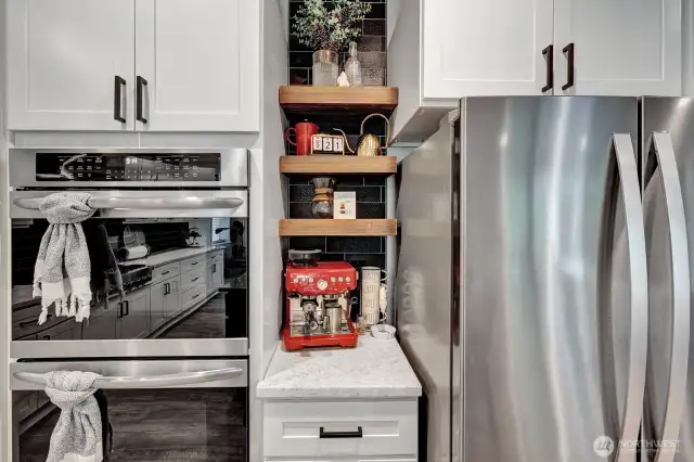 Perfect coffee bar for the coffee lover.
