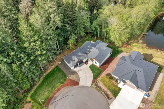 This location offers the perfect blend of neighborhood connection and peaceful seclusion within the sought-after Lakeland Village.
