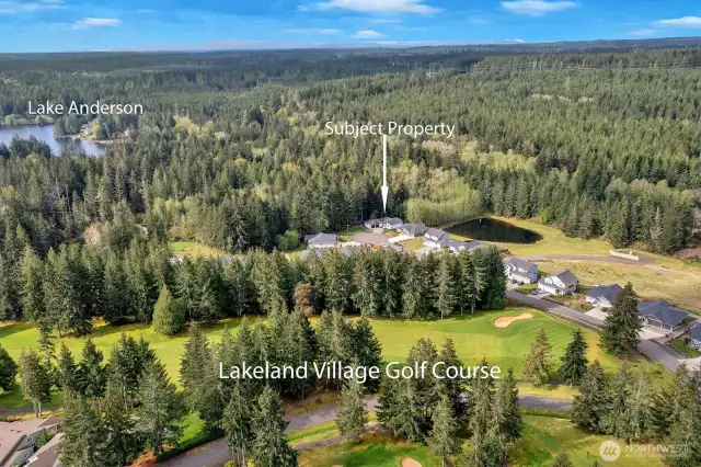 It's a golfer's dream, seamlessly blending the comforts of home with the pleasures of the fairway.