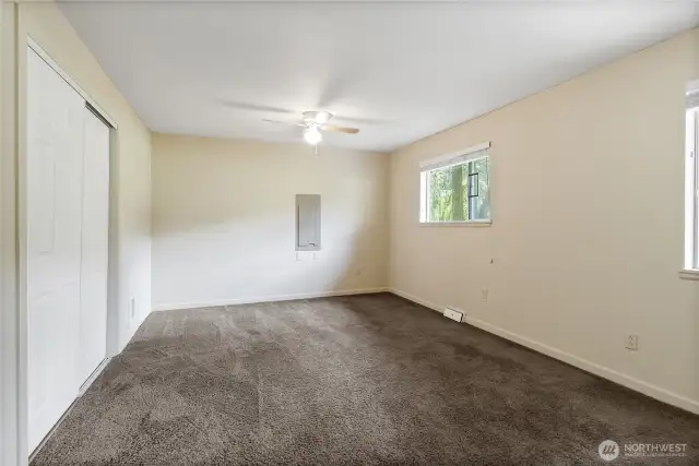 Bedroom 2- this room is large and might be able to be divided into a 3rd bedroom