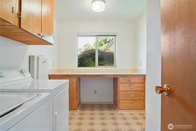 Utility Room w/more storage